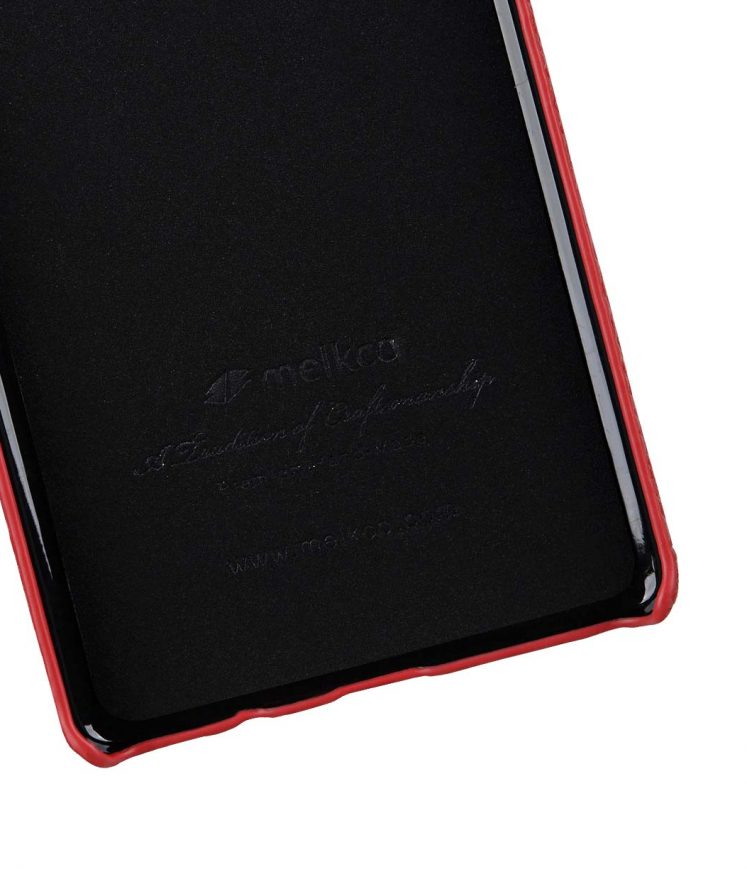 Melkco Premium Leather Card Slot Back Cover for Samsung Galaxy Note 8 - (Red LC)Ver.2