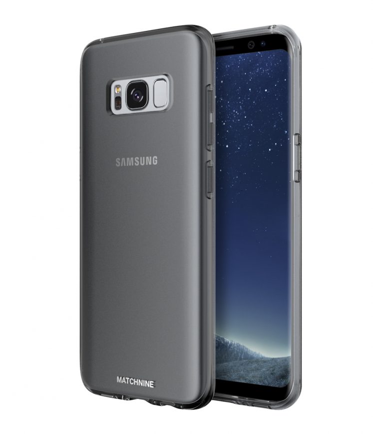 MATCHNINE Galaxy S8 JELLO Clear Gray