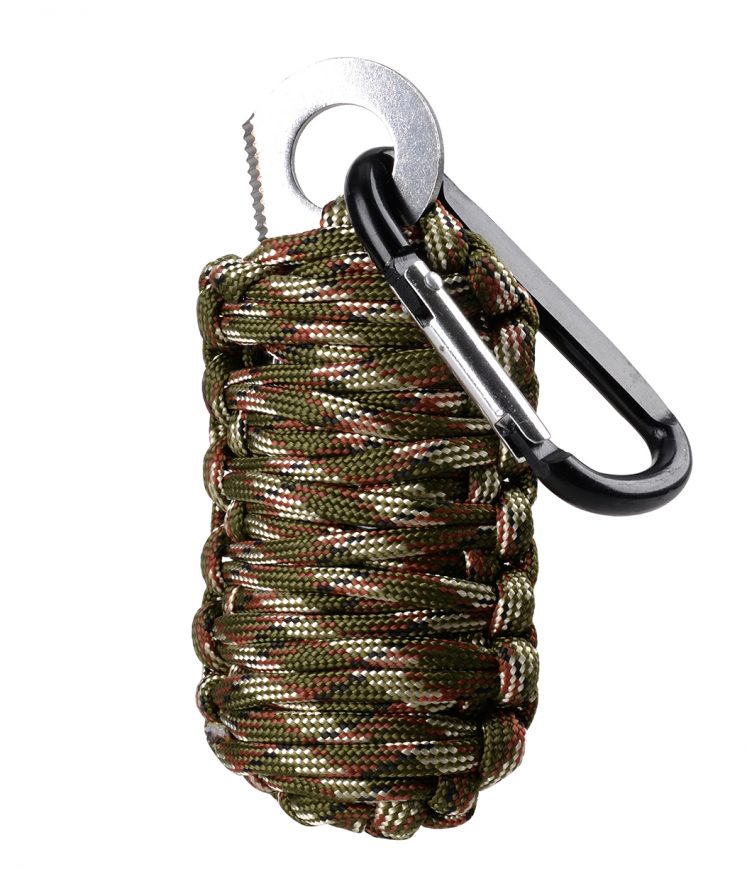 12 in 1 Multi-Functional Emergency Survival Kit - Camouflage Green