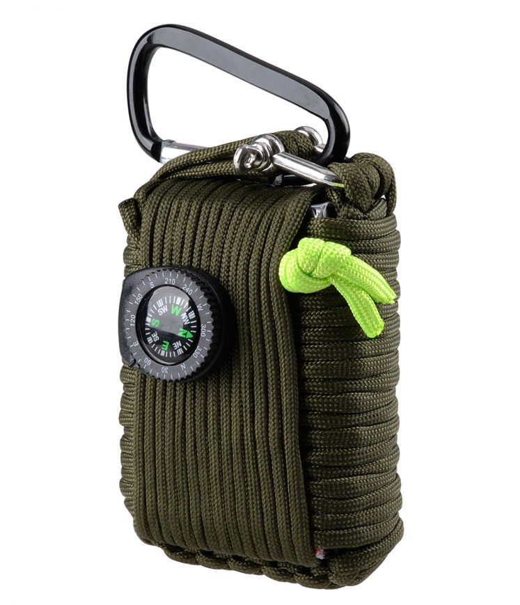 29 in 1 Multi-Functional Emergency Survival Kit - Army Green