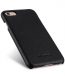 Melkco Mini PU Leather Snap Cover for Apple iPhone 7 (4.7") (Black Cross Pattern PU)