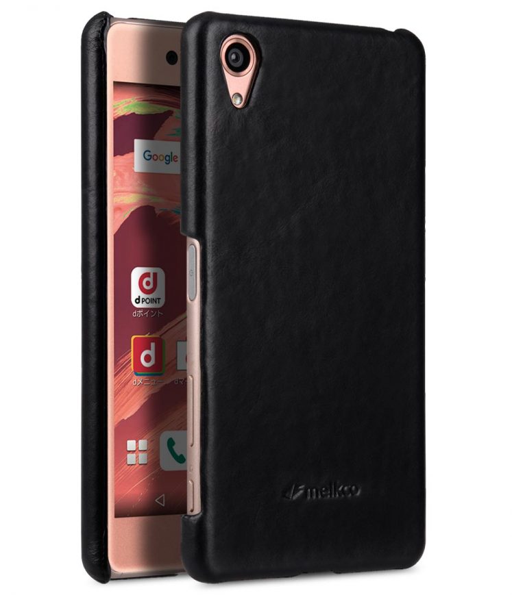 Melkco Premium Genuine Leather Snap Cover For Sony Xperia X Performance (Traditional Vintage Black)