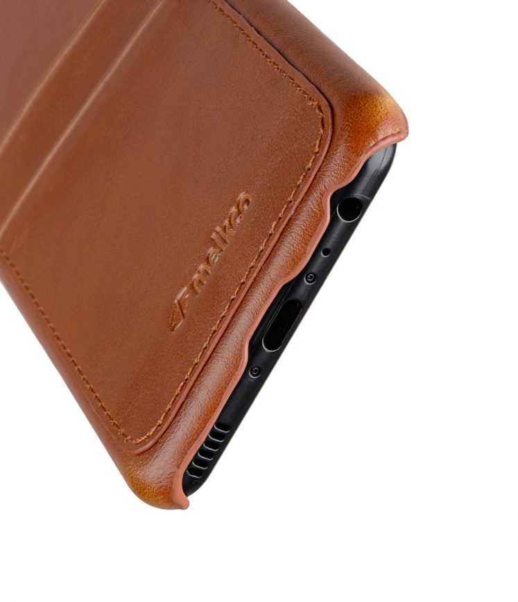Melkco PU Leather Dual Card Slots Snap Cover for Huawei P10 - ( Brown CH )