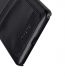 Mini PU Leather Dual Card Slots Snap Cover for Nokia 6 - (Black)