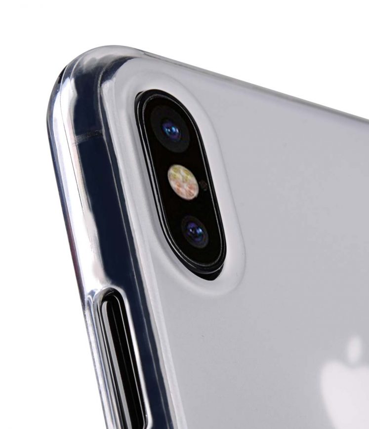 Poly Jacket TPU Case for Apple iPhone X - (Transparent Mat )
