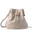 Melkco Fashion Chic Mode Series Crossbody Bucket Bag in Genuine Leather
