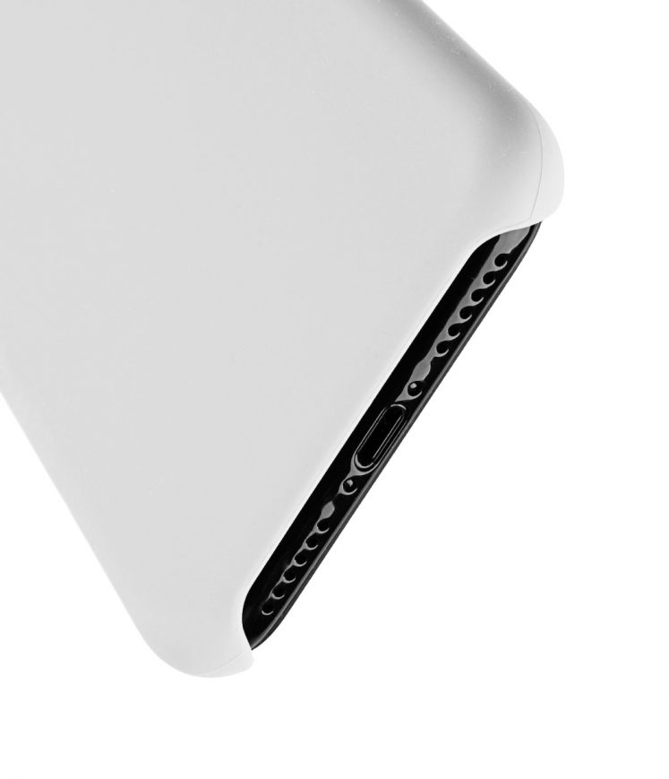Melkco Aqua Silicone Case for Apple iPhone X - (White)