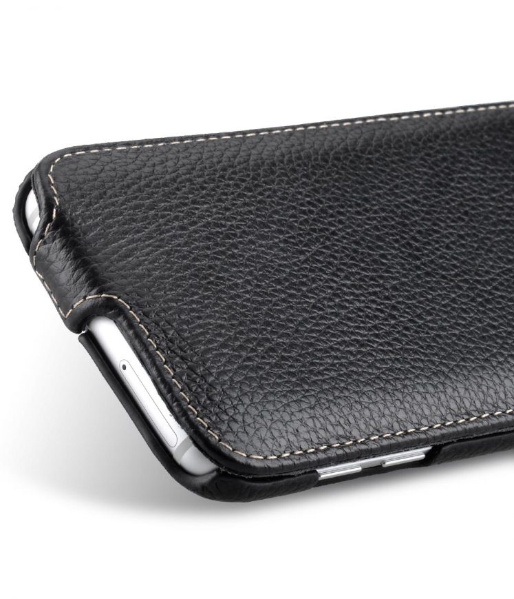 Melkco Premium Leather Cases for Samsung Galaxy S7 Edge - Jacka Type (Black LC)