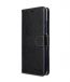 Melkco Premium Leather Case for HTC U Ultra - Wallet Book Clear Type Stand ( Black LC )