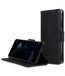 Melkco Premium Leather Case for Huawei P10 - Wallet Book Clear Type Stand ( Vintage Black )