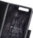 Melkco Premium Leather Case for Huawei P10 - Wallet Book Clear Type Stand ( Vintage Black )