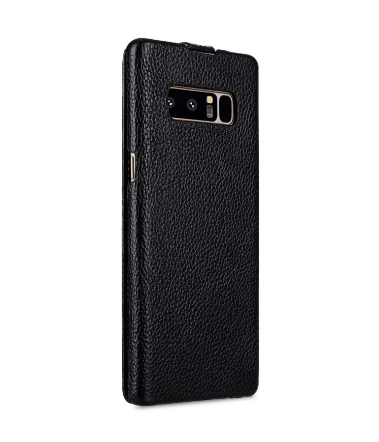 Melkco Premium Leather Case for Samsung Galaxy Note 8 - Jacka Type (Black LC)