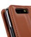 Melkco Premium Leather Case for Huawei P10 - Wallet Book Clear Type Stand ( Brown )