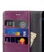 Melkco Premium Leather Case for Huawei P10 - Wallet Book Clear Type Stand ( Purple LC )