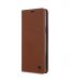 Melkco Fashion Cocktail Series Premium Leather Slim Flip Type Case for Samsung Galaxy S9 - ( Orange Brown )