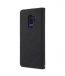 Fashion Cocktail Series Cross Pattern Premium Leather Slim Flip Type Case for Samsung Galaxy S9 Plus - Black Cross Pattern