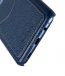 Melkco Back Snap Series Lai Chee Pattern Premium Leather Card Slot Back Cover V2 Case for Samsung Galaxy S9 - ( Dark Blue LC )