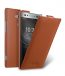 Melkco Jacka Series Crazy Horse Premium Leather Jacka Type Case for Sony Xperia XA2 Ultra - ( Brown CH )