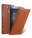 Melkco Jacka Series Crazy Horse Premium Leather Jacka Type Case for Sony Xperia XA2 - ( Brown CH )
