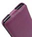 Melkco Premium Cow Leather Flip Down Vertical with Buckle Closure and Handmade for Samsung Galaxy S9 Case - Jacka Type ( Purple LC )