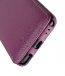 Melkco Premium Cow Leather Flip Down Vertical with Buckle Closure and Handmade for Samsung Galaxy S9 Case - Jacka Type ( Purple LC )