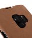 Melkco Jacka Series Premium Leather Jacka Type Case for Samsung Galaxy S9 - ( Classic Vintage Brown )