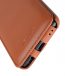 Melkco Premium Cow Leather Flip Down Vertical with Buckle Closure and Handmade for Samsung Galaxy S9+ Case - Jacka Type ( Brown )
