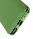 Melkco Premium Cow Leather Flip Down Vertical with Buckle Closure and Handmade for Samsung Galaxy S9+ Case - Jacka Type ( Green LC )