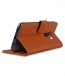 Melkco Premium Cow Leather Flip Folio Wallet Cover with Kickstand, Magnetic Closure, Card Slot, Side Pocket and Handmade for Samsung Galaxy S9+ Case - ( Brown )