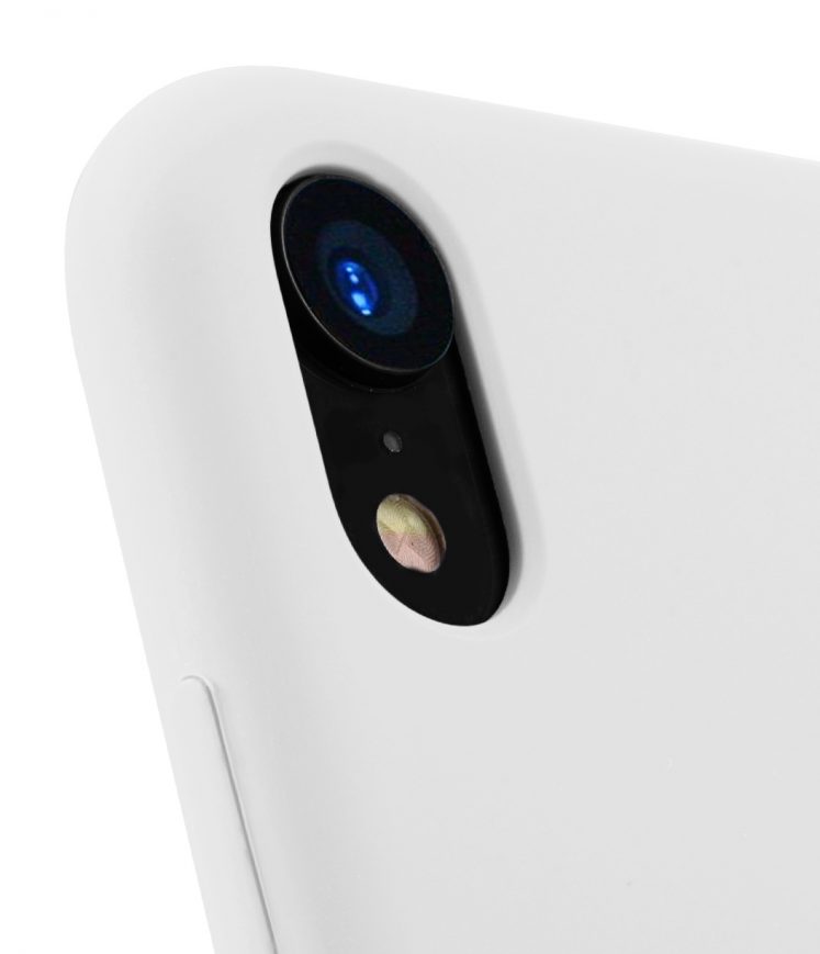 Melkco Aqua Silicone Case for Apple iPhone XR (6.1") - ( White )