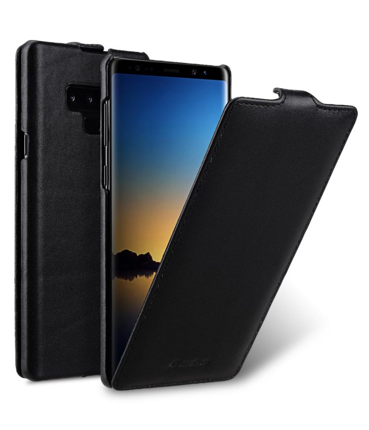 Premium Leather Jacka Type Case for Samsung Galaxy Note 9 - Jacka Type (Black)